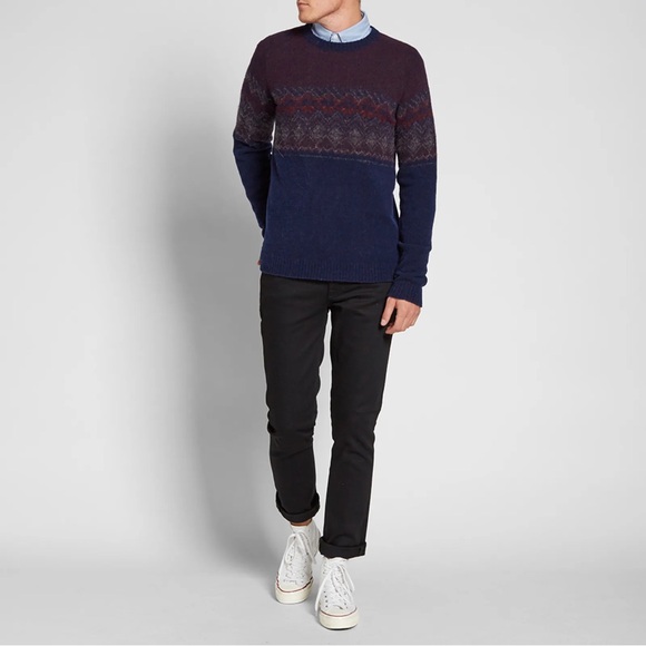 Norse Projects Birnir Fair Isle Sweater, size M - Picture 2 of 8